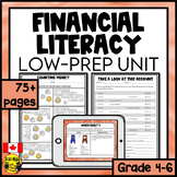 Financial Literacy Unit | Canadian Currency | Credit | Bud