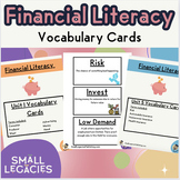 Financial Literacy Vocabulary Cards Bundle