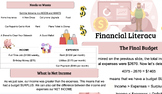 Financial Literacy and Budgeting Lesson