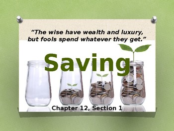 Preview of Financial Literacy and the Importance of Saving
