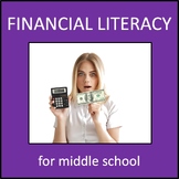 Financial Literacy for Middle School - a unit about money