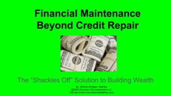 Preview of Financial Maintenance Beyond Credit Repair