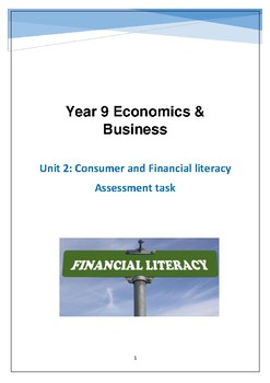 Preview of Financial Makeover Assignment (For Teens!)
