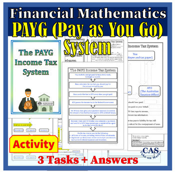 Preview of Financial Maths | Pay as You Go System | PAYG Tax | Australia
