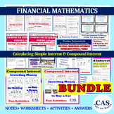 Financial Math Bundle 2 | Calculating Simple & Compound Interests