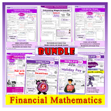 Financial Math Bundle | Calculating Incomes - Overtime Pay