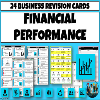 Preview of Financial Performance Business Task Cards