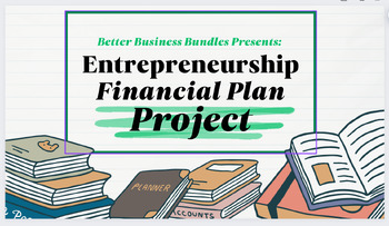 Preview of Financial Plan Start-Up Costs Project - Entrepreneurship Google Drive (New Item)