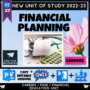 Preview of Financial Planning – Careers Unit
