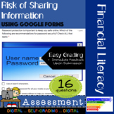 Financial Risks of Sharing Information Assessment using Go