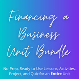 Financing a Business Unit Bundle - Lessons, Activities, & Quiz