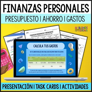 Preview of Finanzas personales, manejo del dinero y presupuesto | Educación financiera