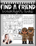 Find A Friend Scavenger Hunt