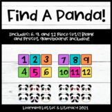 Find A Panda Find A Star Teacher Reward Game Visual Classr