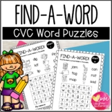 CVC Find a Word Puzzles