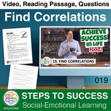 Find Correlations: Video, Reading, Question | Social Emoti