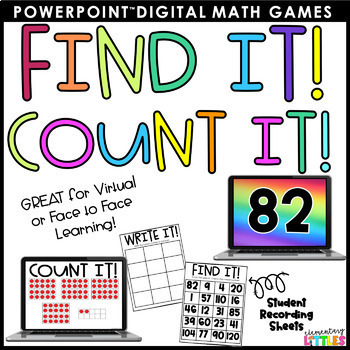 Preview of Find It/Count It | Digital Math Games K-1