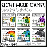 Sight Word Games: Spring Bundle