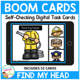 Find My Head Community Helper Boom Cards for Distance Learning