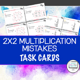 Find Multiplication Mistakes Task Cards (2 Digit x 2 Digit