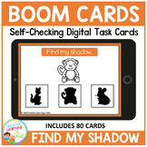 Find My Shadow Visual Discrimination Boom Cards for Distan