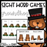 Groundhog Sight Word Game