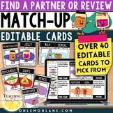 Find Pick a Food Partner Pairing Matching Cards Peanut But