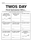 Find Somebody Who...Twos Day