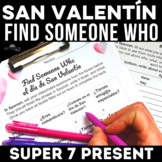 Valentine's Day Spanish class Find Someone Who - Día de Sa