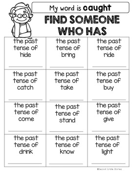 another word for past tense