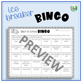 FREE Find Someone Who Ice Breaker Bingo | Back to School
