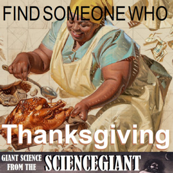 Preview of Find Someone Who - Thanksgiving