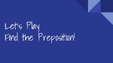 Find That Preposition Game!
