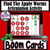 Find The Apple Worms Articulation Activity