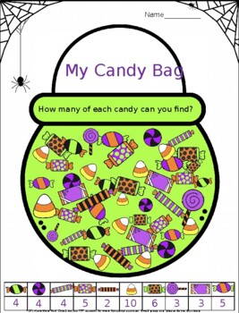 Find The Candy PowerPoint Version - Distance Learning by OTs Have More Fun