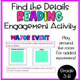 Find The Details: Literature and Informational Text Activity