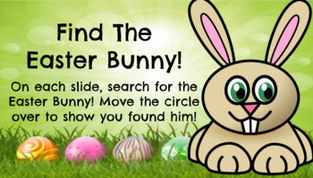 Preview of Find The Easter Bunny!