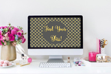 "Find Your Bliss!" Desktop Wallpaper