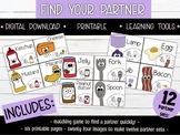 Find Your Partner - Printable Cards