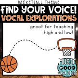 Find Your Voice - Vocal Explorations {Basketball Theme}