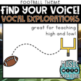 Find Your Voice - Vocal Explorations {Football Theme}