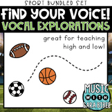 Find Your Voice - Vocal Explorations {Sports Bundled Set}