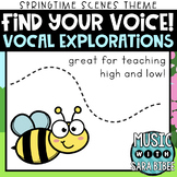 Find Your Voice - Vocal Explorations {Springtime Scenes Theme}
