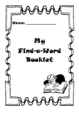 Find-a-Word Booklet