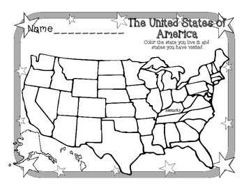 us map color