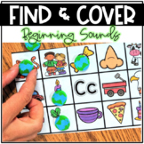 Find and Cover Beginning Sounds | Interactive Activity or Center