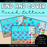 Find and Cover: Mixed Letters of the Alphabet (Ocean Edition)