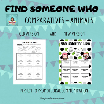 Preview of Find someone who - ANIMALS