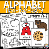 Find the ABC's - Alphabet Find the Room - Sensory Bin Lett