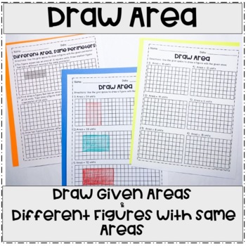 find the area worksheets by the a plus teacher tpt